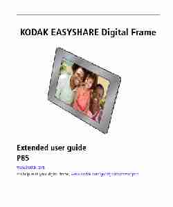 Kodak Digital Photo Frame P85-page_pdf